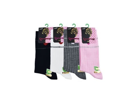 İntegral 4021 Dikişsiz Bayan Bambu Soket 12'li