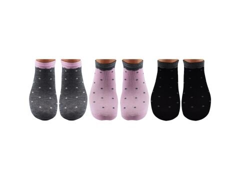 İntegral 5011 Dikişsiz Bayan Bambu Patik 12'li