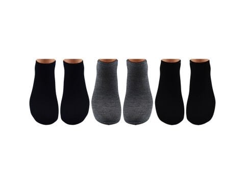 İntegral 6054 Dikişsiz Erkek Bambu Patik 12'li