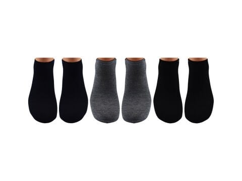 İntegral 6002 Dikişsiz Erkek Bambu Patik 12'li