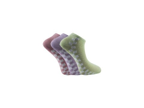 Şirin 4030-45 (36-40) Dikişsiz Bayan Penye Patik Çorap 12'li