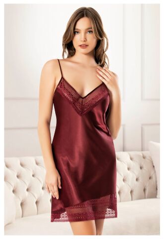 Miss Laris 2131 Bayan Saten Gecelik