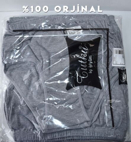 Tutku 0923 Renkli Bayan Ribana Bato Külot 12'li