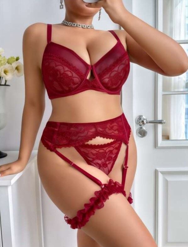 Passione J-83 Bayan Büyük Beden Jartiyer Takım