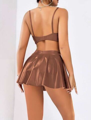 Passione 21091 Deri Erotik Gecelik