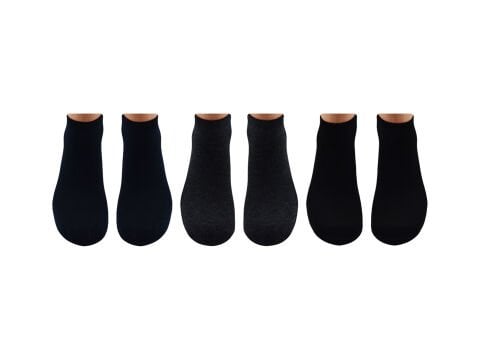 Punto 9541 (40-44) Dikişsiz Ter Emici Taban Altı Havlu Erkek Termal Patik 12'li