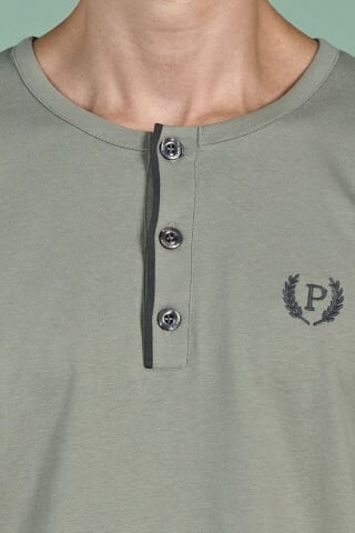 Pijadore 1964 (2XL-3XL-4XL-5XL) Battal Beden Uzun Kollu Erkek Pijama Takım 4'lü
