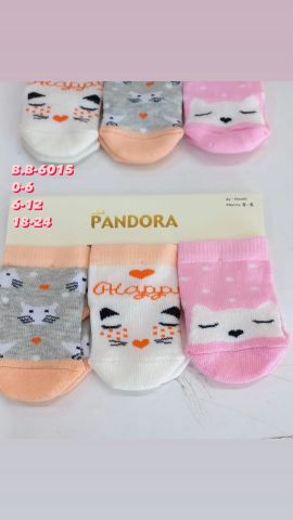 Luis Pandora 6015 Bebek Çorap 12'li