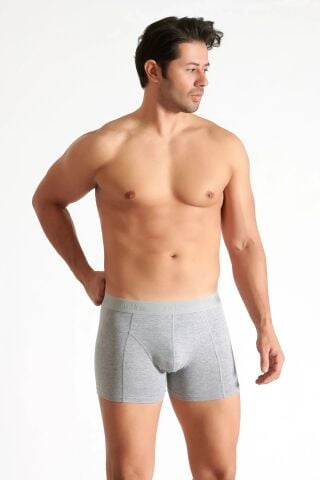 Tutku Erkek Likralı Boxer GRİ - XL
