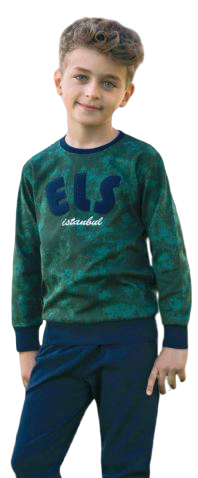 Elsima 547 Erkek Çocuk Pijama Takımı