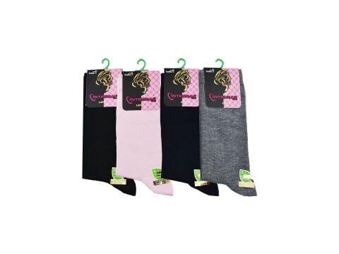 İntegral 4002 Dikişsiz Bayan Bambu Soket 12'li