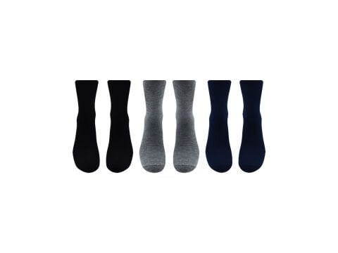 Şirin 7150-56 Dört Mevsim Ter Emici Erkek Penye Soket Çorap 12'li