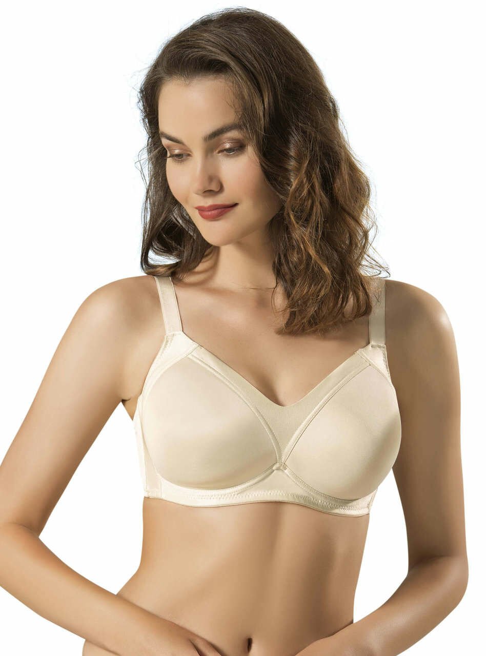 Le Jardin 9150-B Telsiz Soft Cup Bayan Toparlayıcı Sütyen BEYAZ - 85