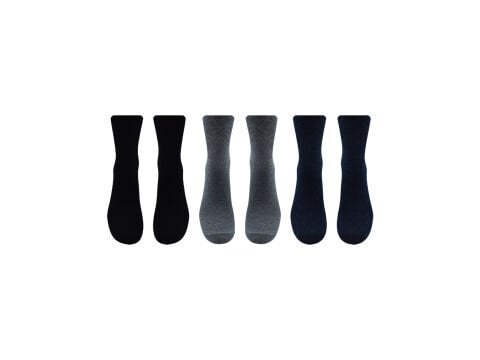 Vakre 9014-34 (41-44) Erkek Penye Likralı Çorap 12'li