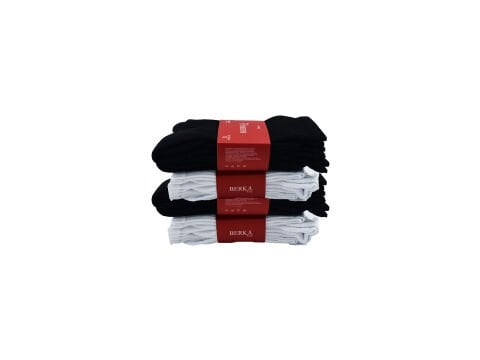 Berka Taban Altı Havlu Dikişsiz Erkek Spor Soket Çorap 12'li