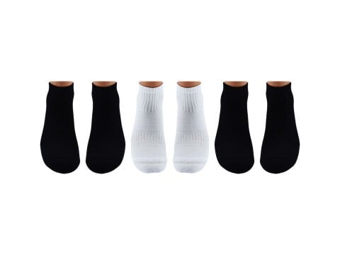 Berka Taban Altı Havlu Dikişsiz Bayan Spor Yarım Konç Patik Çorap 12'li