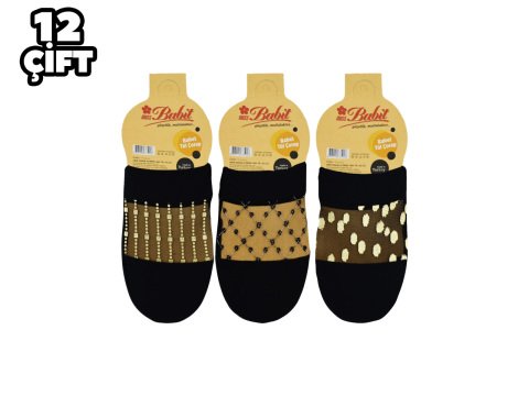 Babit 002 İran Bayan Babet Çorap 12'li