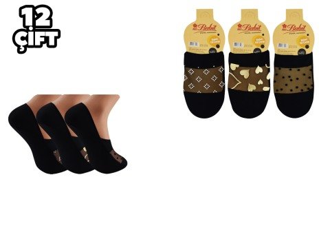 Babit 002 İran Bayan Babet Çorap 12'li