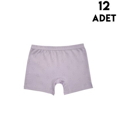 Kota 3425 Transferli Ribana Kız Çocuk Boxer 12'li