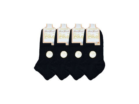 XGRİ POLO 62-3 Yün Jakarlı Yıkamalı Bayan Soket Çorap 12'li