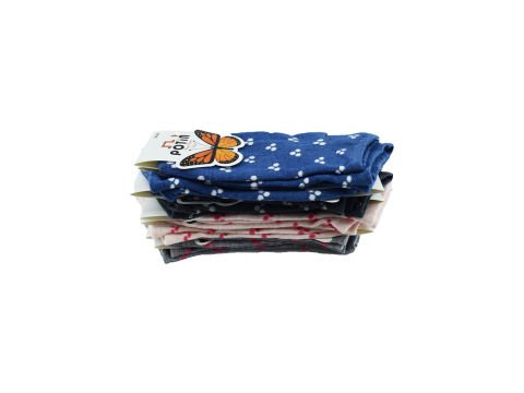 Potin 4-11 Penye Pamuklu Bayan Patik 12'li