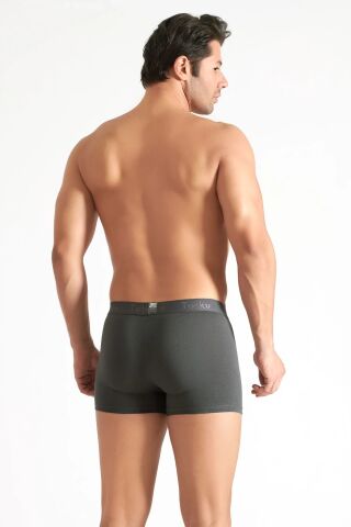 Tutku Erkek Likralı Boxer FÜME - M