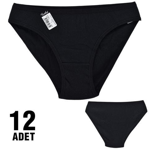 Tutku 0510 Kaşkorse Bayan Bikini 12'li