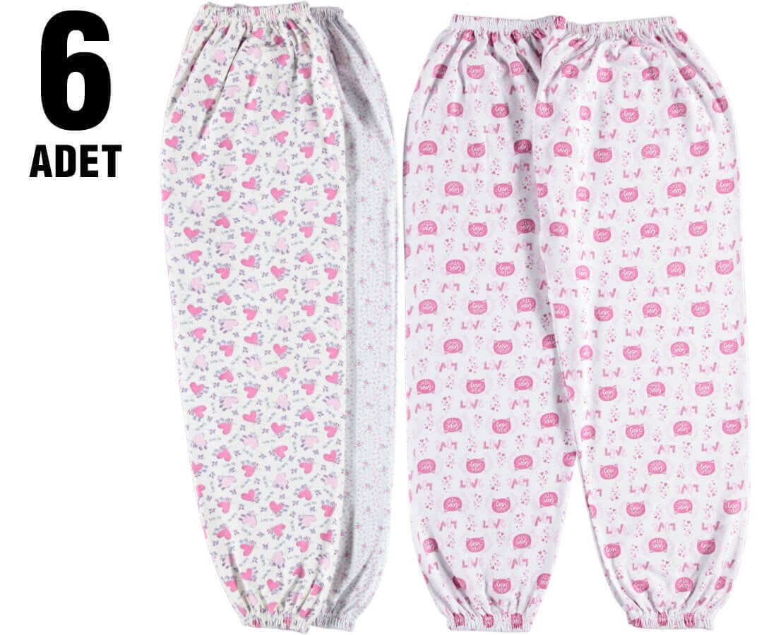 Hilal Yıldız Bayan Empirme Kısa Lastikli Tek Alt 6'lı