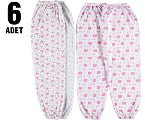 Hilal Yıldız Bayan Empirme Kısa Lastikli Tek Alt 6'lı