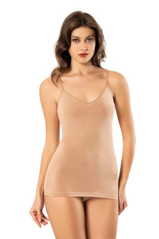 Kota 6618 Modal Süprem  İp Askılı Bayan Atlet 6'lı