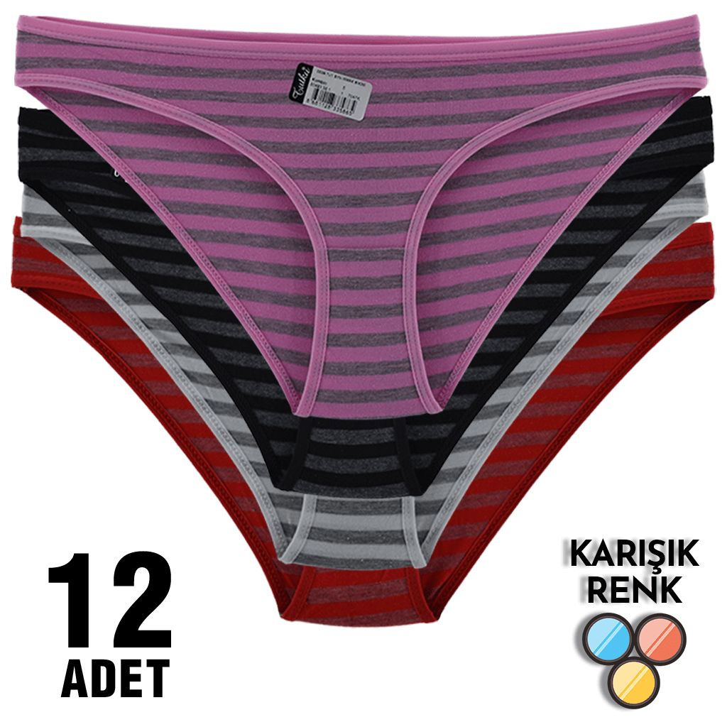 Tutku 0538 Irmak Bayan Bikini 12'li