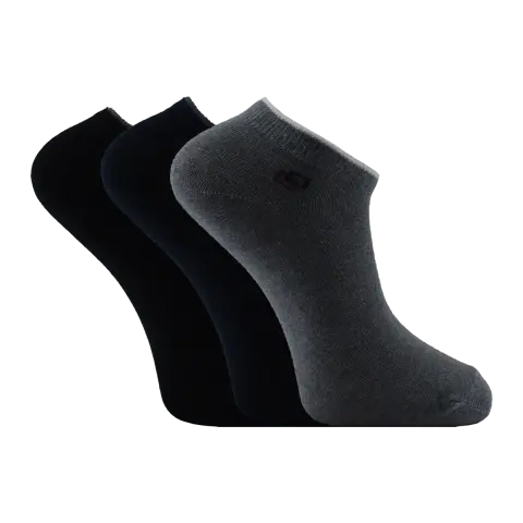 Vakre 9113 (41-44 NO) Erkek Penye Likralı Patik Çorap 12'li
