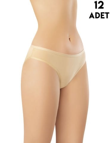 Kota 5002 (M-L-XL) Bayan Penye Bikini 12'li