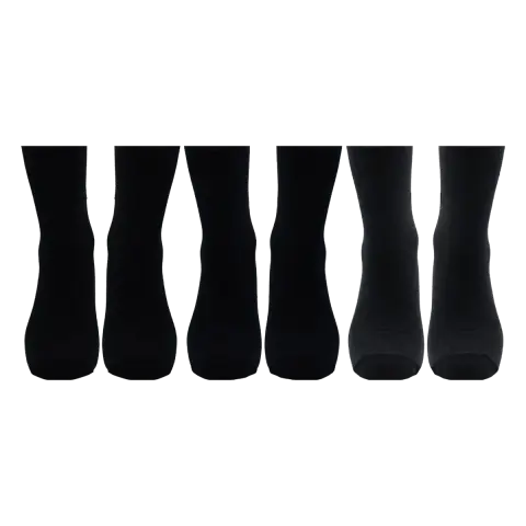 Vakre 9014-40 (41-44) Erkek Penye Likralı Çorap 12'li