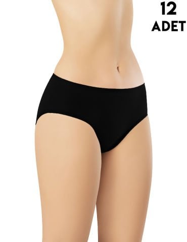 Kota 5003 (L-XL-2XL-3XL) Bayan Penye Bikini 12'li