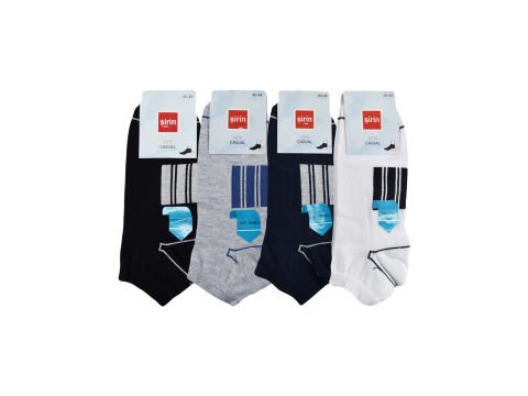 Şirin 7010-15 Ter Emici Erkek Penye Patik 12'li