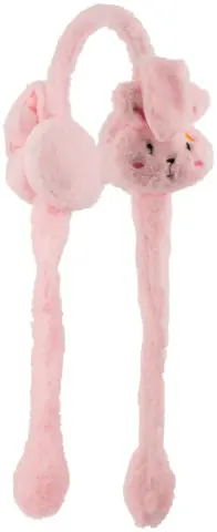 Kitti P-K25200-09 4-8 Yaş Kız Çocuk Peluş Hareketli Uzun Kulaklık 6'lı