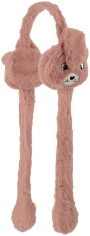 Kitti P-K25200-12 4-8 Yaş Kız Çocuk Peluş Hareketli Uzun Kulaklık 6'lı