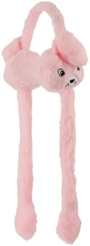 Kitti P-K25200-12 4-8 Yaş Kız Çocuk Peluş Hareketli Uzun Kulaklık 6'lı
