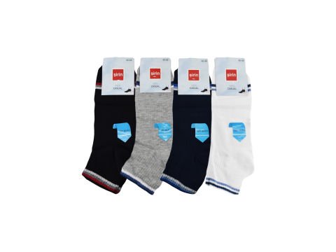 Şirin 7010-13 Ter Emici Erkek Penye Patik 12'li