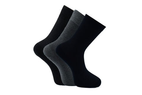 Dündar Dikişsiz Yıkamalı Kokulu Jakarlı Erkek Likralı Penye Çorap 12'li