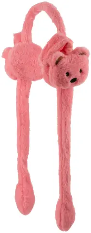 Kitti P-K25200-11  4-8 Yaş Kız Çocuk Peluş Hareketli Uzun Kulaklık 6'lı