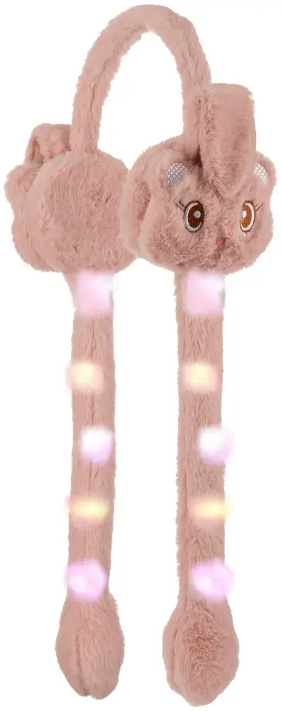 Kitti P-K25205-03  4-8 Yaş Kız Çocuk Peluş Hareketli Uzun Kulaklık 6'lı