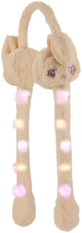 Kitti P-K25205-03  4-8 Yaş Kız Çocuk Peluş Hareketli Uzun Kulaklık 6'lı