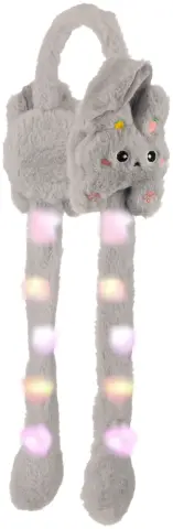 Kitti P-K25205-10  4-8 Yaş Kız Çocuk Peluş Hareketli Uzun Kulaklık 6'lı