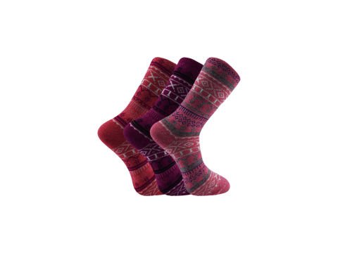 Aldano 04-5 Lambswool Yün Kışlık Bayan Soket 12'li