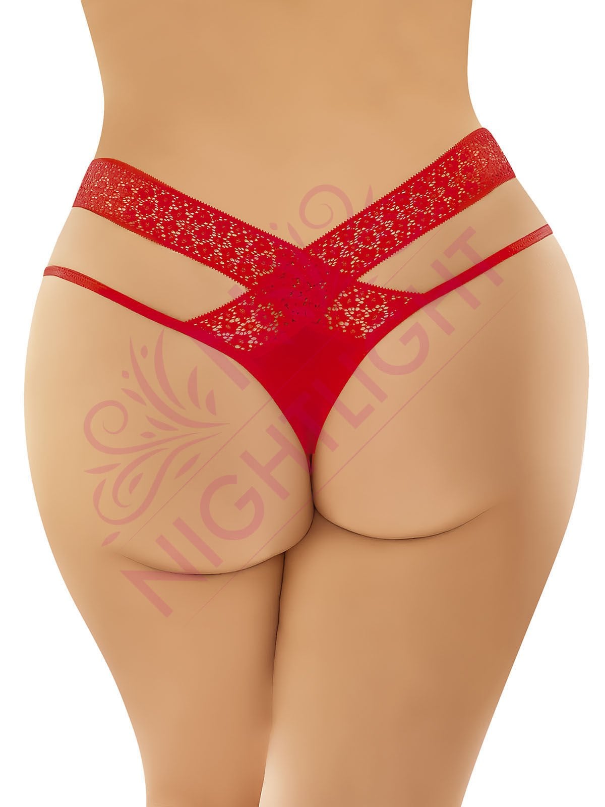 NIGHTLIGHT 9154-1  Büyük Beden Erotik Külot (XL-2XL-3XL-4XL)