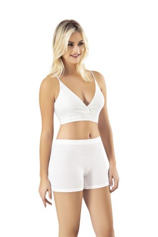Kota 4512 Bayan Modal Kaşkorse Bikinili Pedli Büstiyer Takım 6'lı