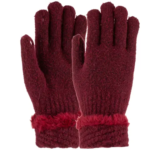 Kitti P-K26245-01 (9-15) Yaş Garson Örme Eldiven 6'lı