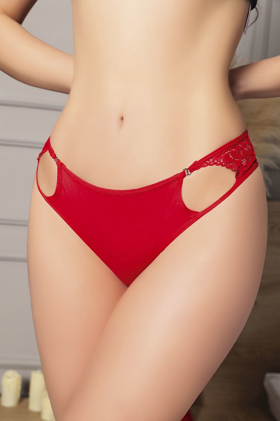 NIGHTLIGHT 9169-3 Erotik Külot (S-M-L-XL)